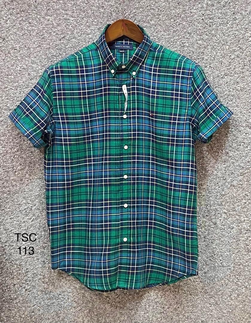 Picture of Tommy Short Sleeve Check Shirt 113