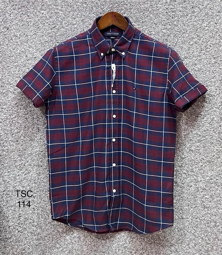 Picture of Tommy Short Sleeve Check Shirt 114