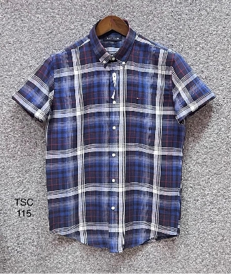Picture of Tommy Short Sleeve Check Shirt 115