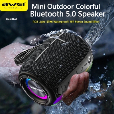 Picture of AWEI Y526 Mini Portable Outdoor Bluetooth Speaker