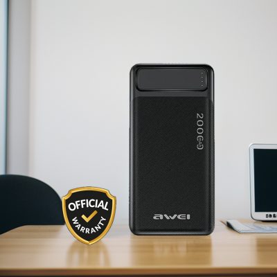 Picture of Awei P6K 20000mAh Fast Charging Dual USB Port Powerbank