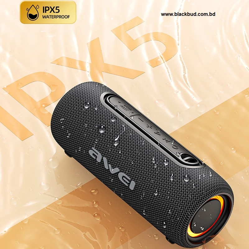 Picture of Awei KA8 Outdoor Portable Bluetooth Speaker 14W  Dual Stereo Speaker IPX5 Waterproof