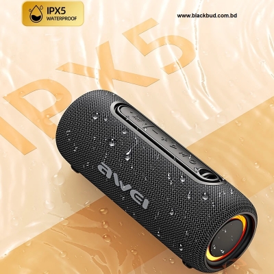 Picture of Awei KA8 Outdoor Portable Bluetooth Speaker 14W  Dual Stereo Speaker IPX5 Waterproof