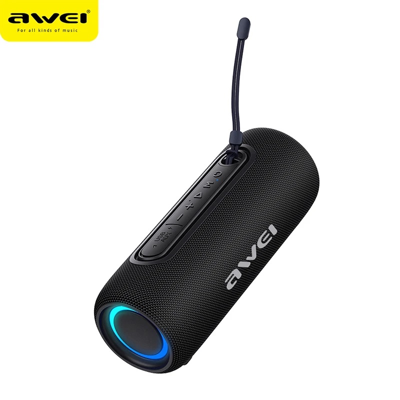 Picture of Awei KA8 Outdoor Portable Bluetooth Speaker 14W  Dual Stereo Speaker IPX5 Waterproof