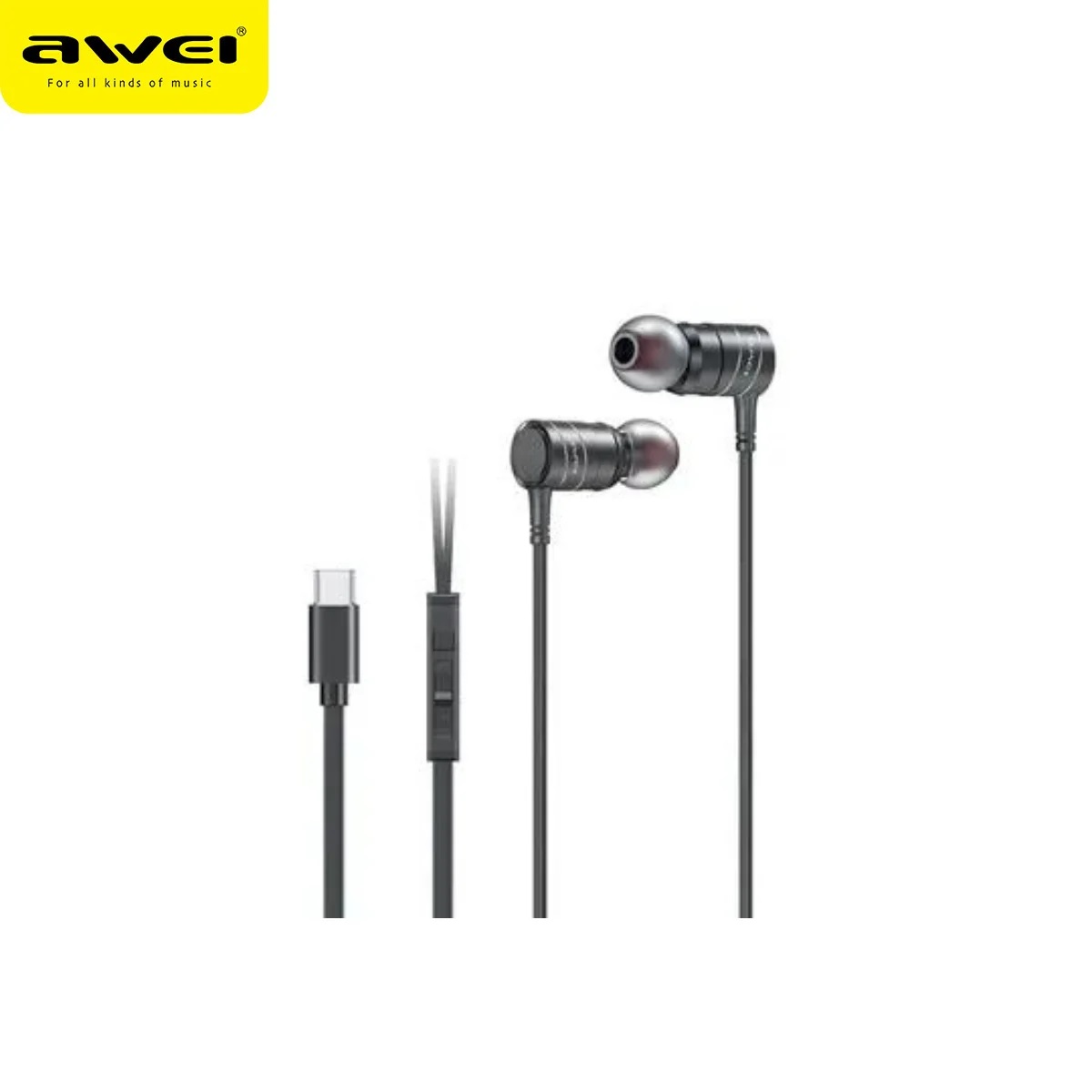 Picture of Awei PC-15T Wired earphone For iPhone 15 Series, Samsung And Google Pixel