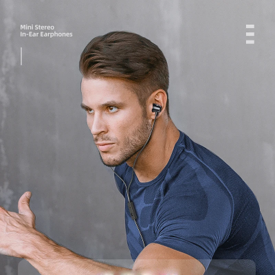 Picture of Awei PC-2 Mini Stereo Wired In-ear Earphone With Microphone 3.5mm Connector