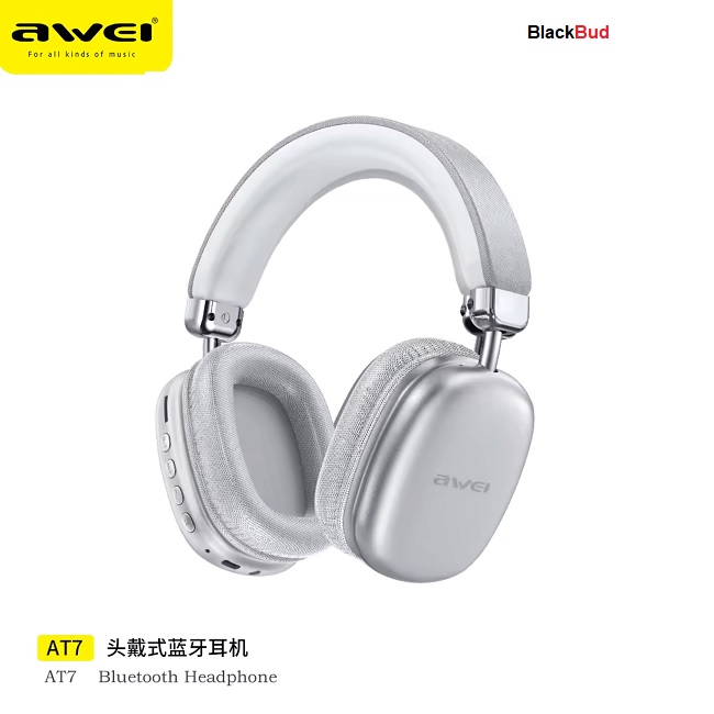 Picture of Awei AT7 Bluetooth wireless headphone stereo surround speaker with microphone headset