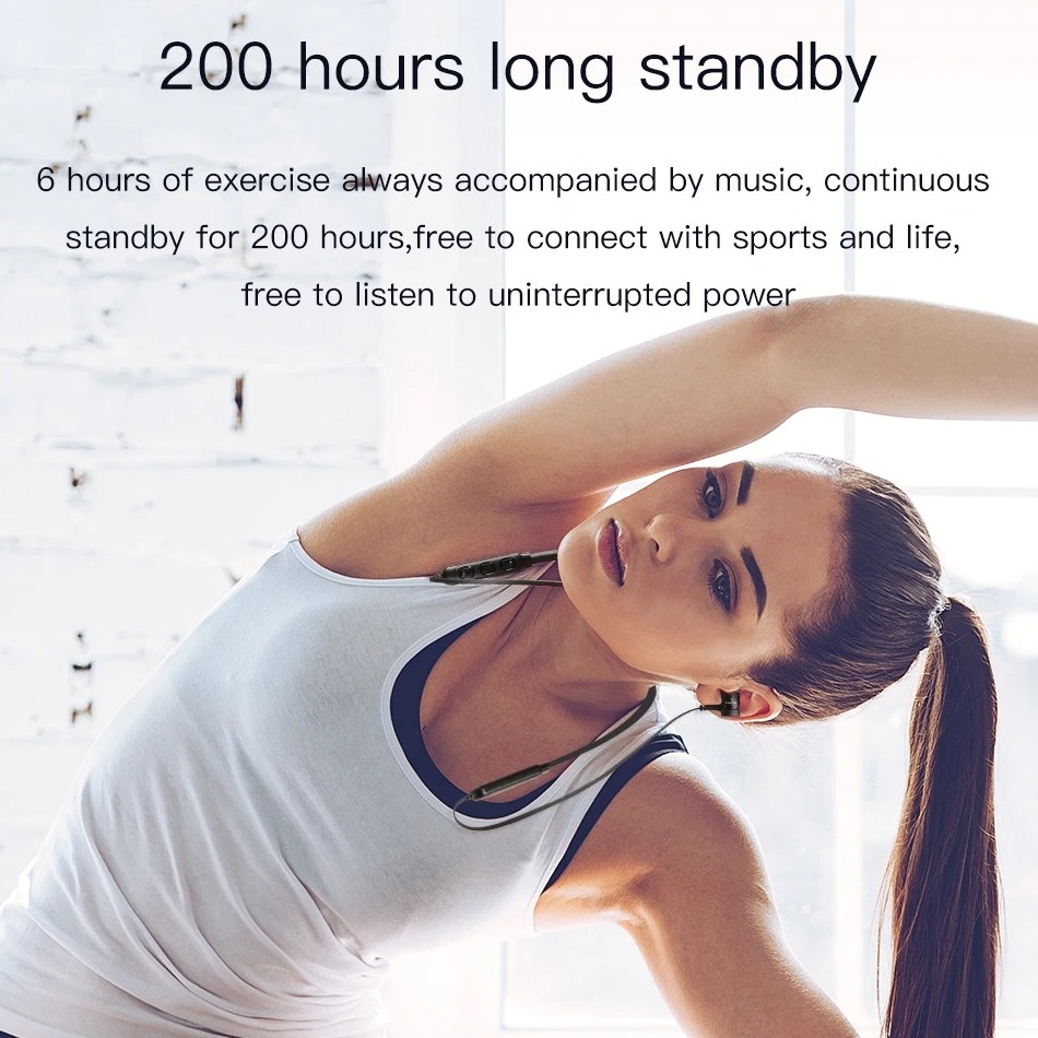 Picture of AWEI G10BL Bluetooth Wireless Sports Neckband Earphone