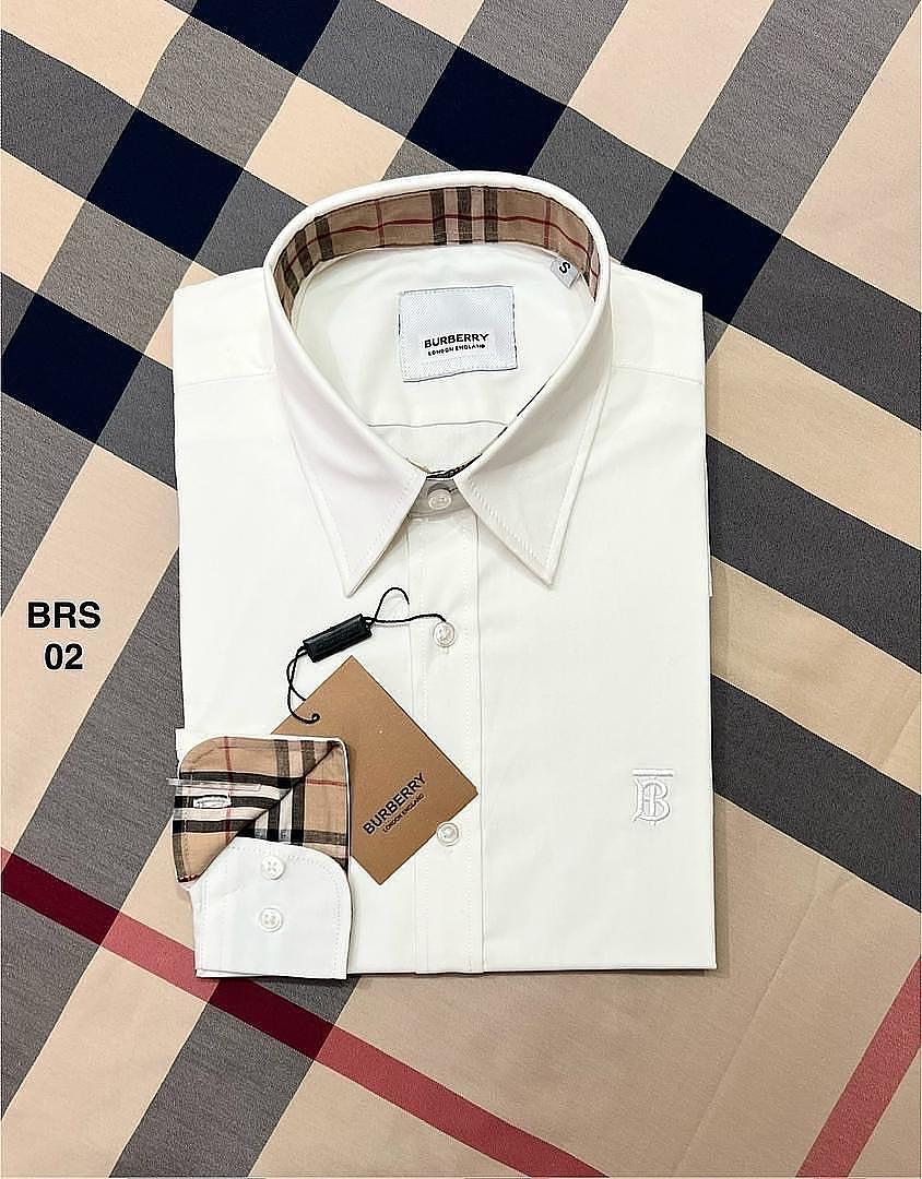Picture of Burberry BT Solid Shirt 02 White