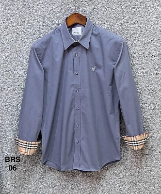 Picture of Burberry BT Solid Shirt 06 Ash