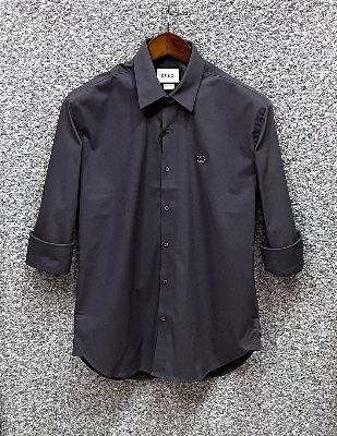 Picture of Gucci Solid Shirt Charcoal