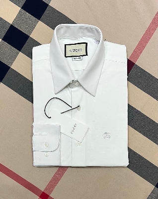 Picture of Gucci Solid Shirt White