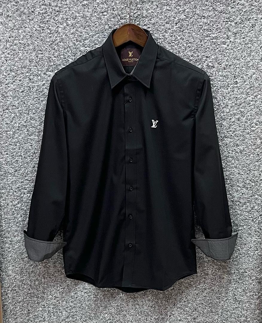 Picture of LV Solid Shirt Black