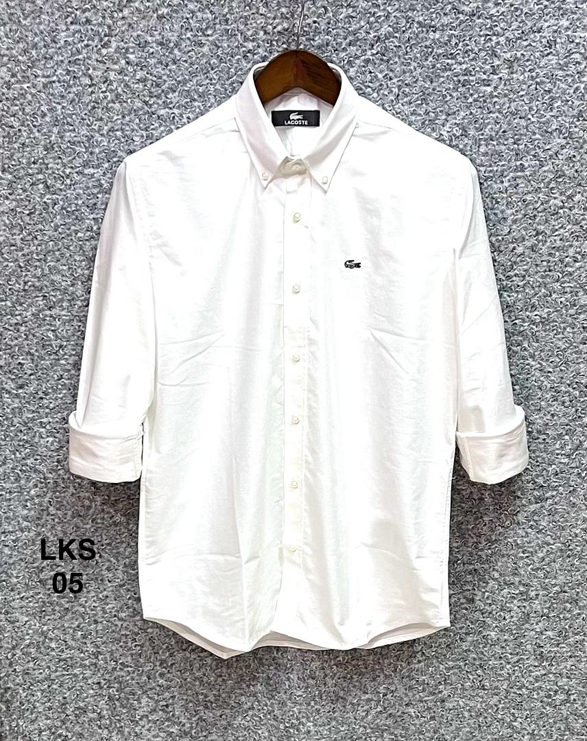 Picture of Lacoste Solid Shirt 05 White