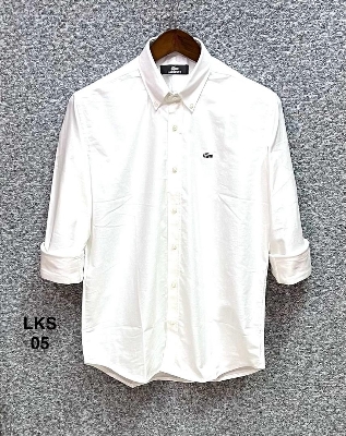 Picture of Lacoste Solid Shirt 05 White