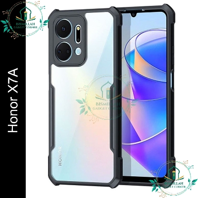 Picture of Xundd Back Cover for Honor X7a Transparent Hybrid Hard PC Back Bumper