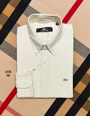 Picture of Lacoste Solid Shirt 16 Off White