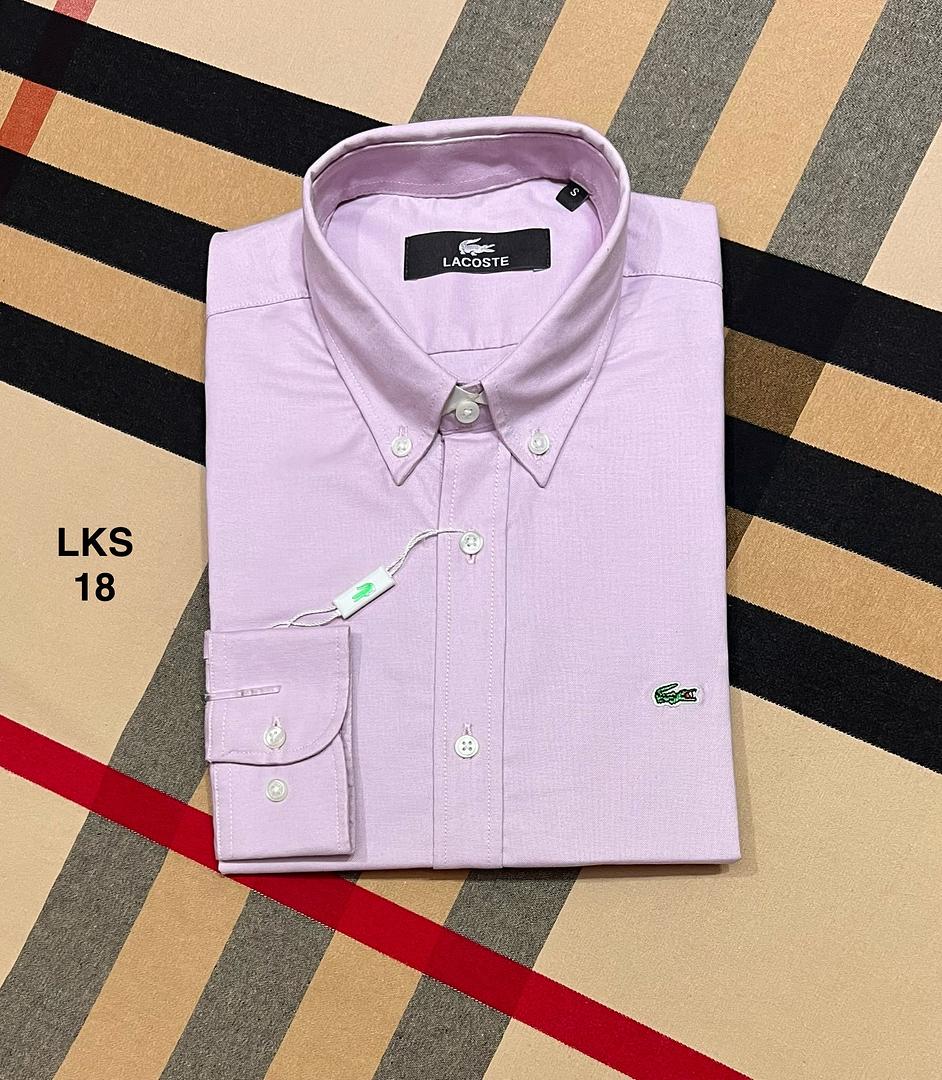 Picture of Lacoste Solid Shirt 18 lavender light