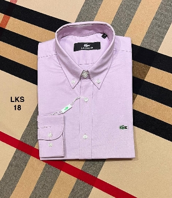 Picture of Lacoste Solid Shirt 18 lavender light