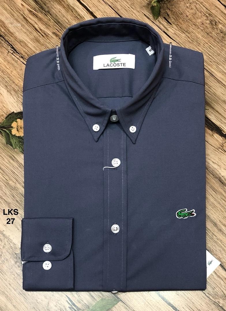 Picture of Lacoste Solid Shirt 27 Stretch Ash