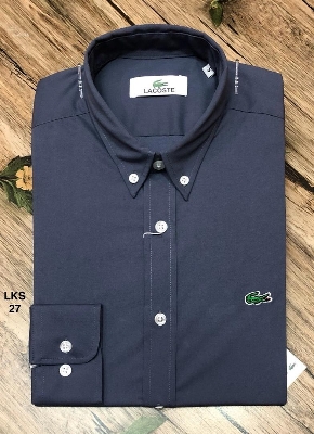 Picture of Lacoste Solid Shirt 27 Stretch Ash