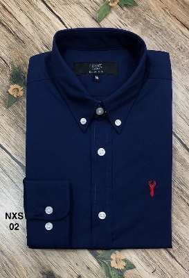 Picture of Next Solid Shirt 02 Navy