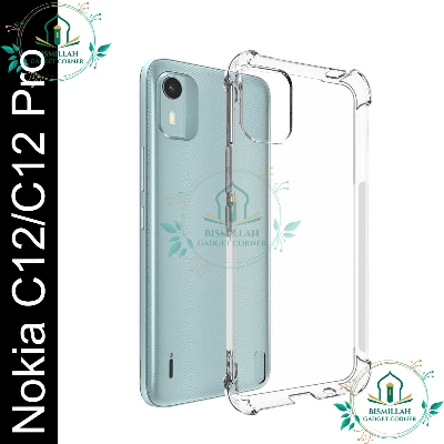 Picture of Transparent back cover For Nokia C12 / C12 Pro Luxury transparent Protect Back Cover Soft Case
