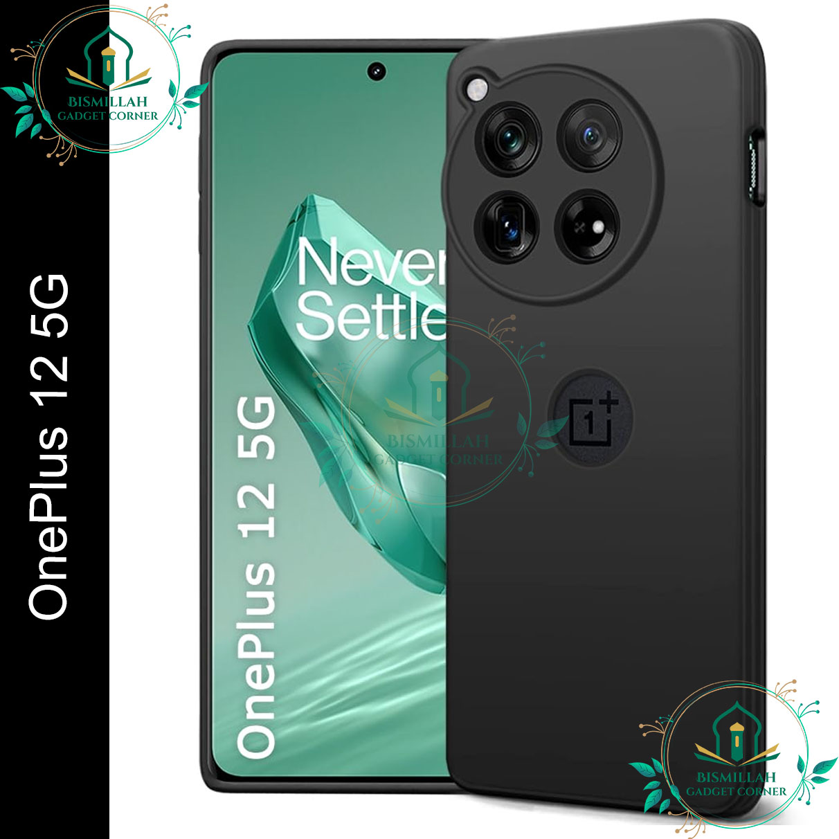 Picture of Premium Liquid Silicone Phone case for OnePlus 12 5G / 1+ 12 5G  Liquid Silicon Mobile Back Case Soft Silicone Phone Cover