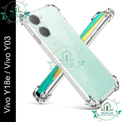 Picture of Transparent back cover For Vivo Y18E / vivo Y03 Luxury transparent Protect Back Cover Soft Case