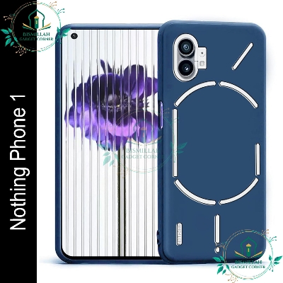 Picture of Premium Liquid Silicone Phone case for Nothing Phone 1 Liquid Silicon Mobile Back Case Soft Silicone Phone Cover