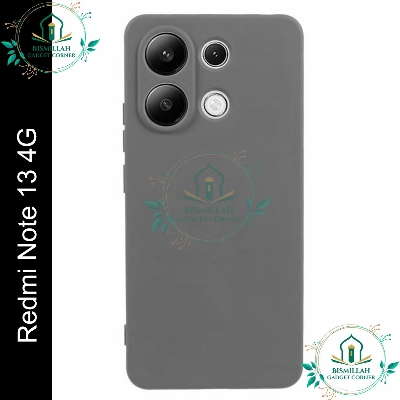 Picture of Premium Liquid Silicone Phone case for Xiaomi Redmi Note 13 4G Liquid Silicon Mobile Back Case Soft Silicone Phone Cover
