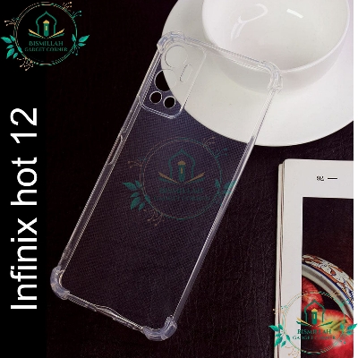 Picture of Transparent back cover For Infinix Hot 12 Luxury transparent Protect Back Cover Soft Case