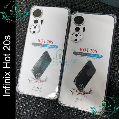 Picture of Transparent back cover For Infinix Hot 20s Luxury transparent Protect Back Cover Soft Case