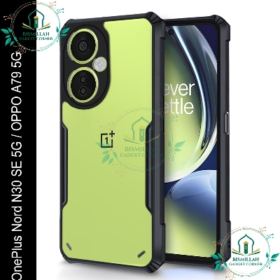 Picture of Xundd Back Cover for Oneplus Nord N30 Se 5g / OPPO A79 5G Transparent Hybrid Hard PC Back Bumper 1+Nord N30 Se 5g