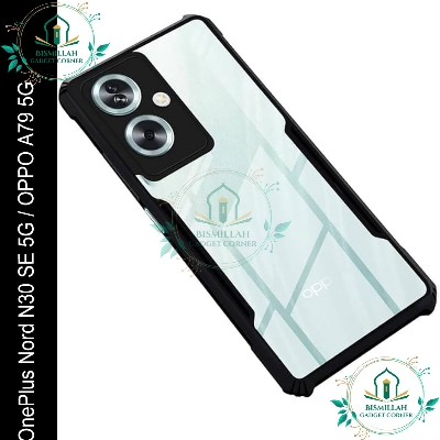 Picture of Xundd Back Cover for Oneplus Nord N30 Se 5g / OPPO A79 5G Transparent Hybrid Hard PC Back Bumper 1+Nord N30 Se 5g