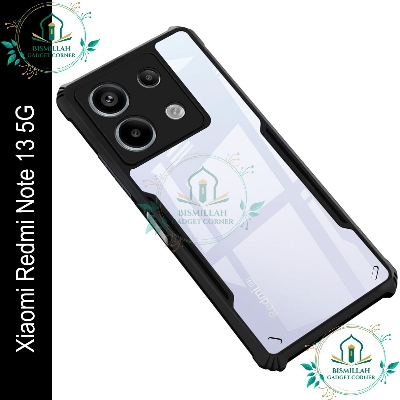 Picture of Xundd Back Cover for Xiaomi Redmi Note 13 5G Transparent Hybrid Hard PC Back Bumper
