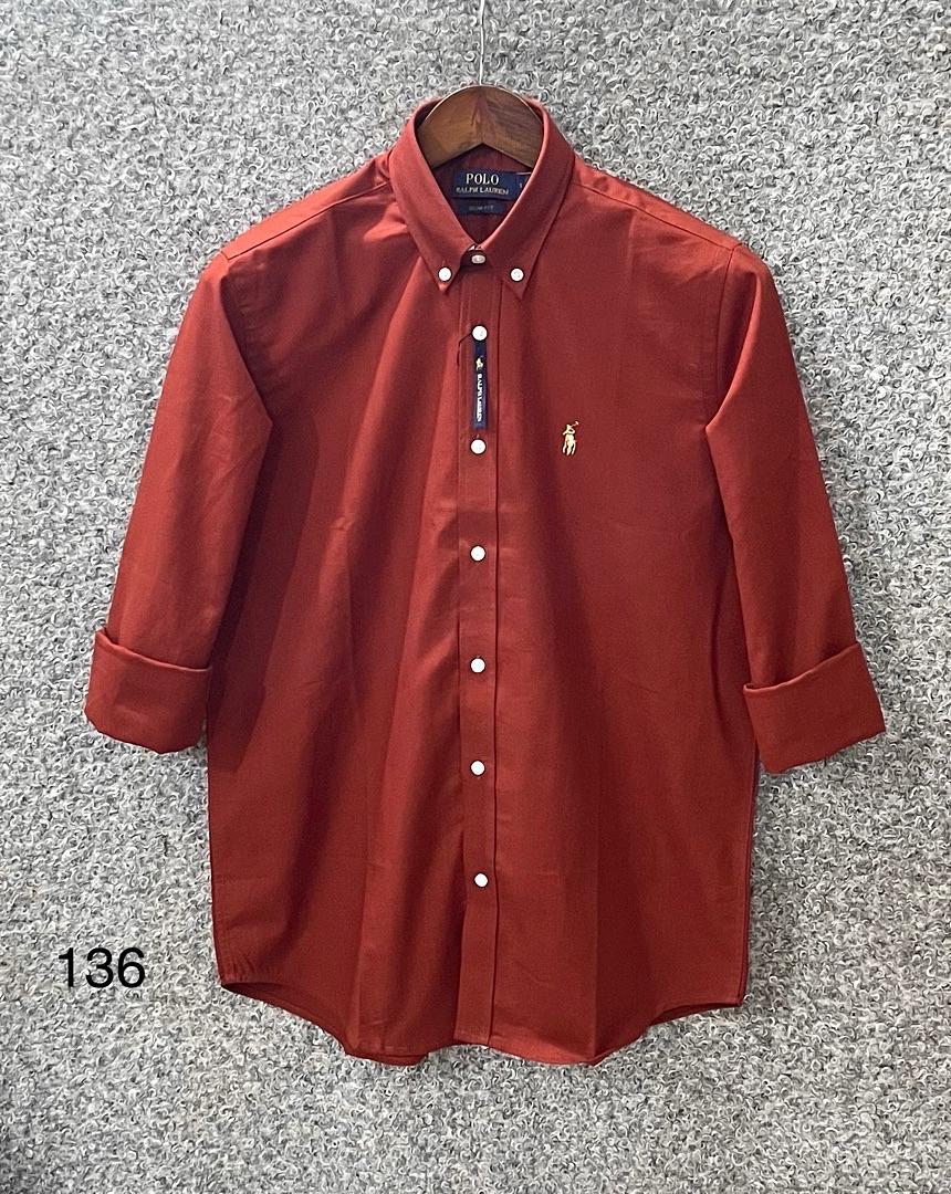 Picture of Ralph Lauren Oxford Shirt 136 Rust / Eta