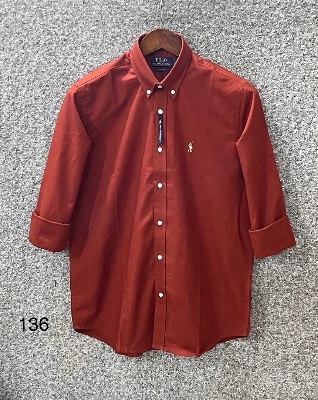 Picture of Ralph Lauren Oxford Shirt 136 Rust / Eta