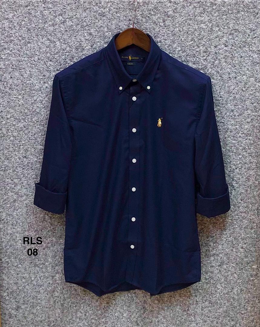 Picture of Ralph Lauren Oxford Solid Shirt 08 Navy