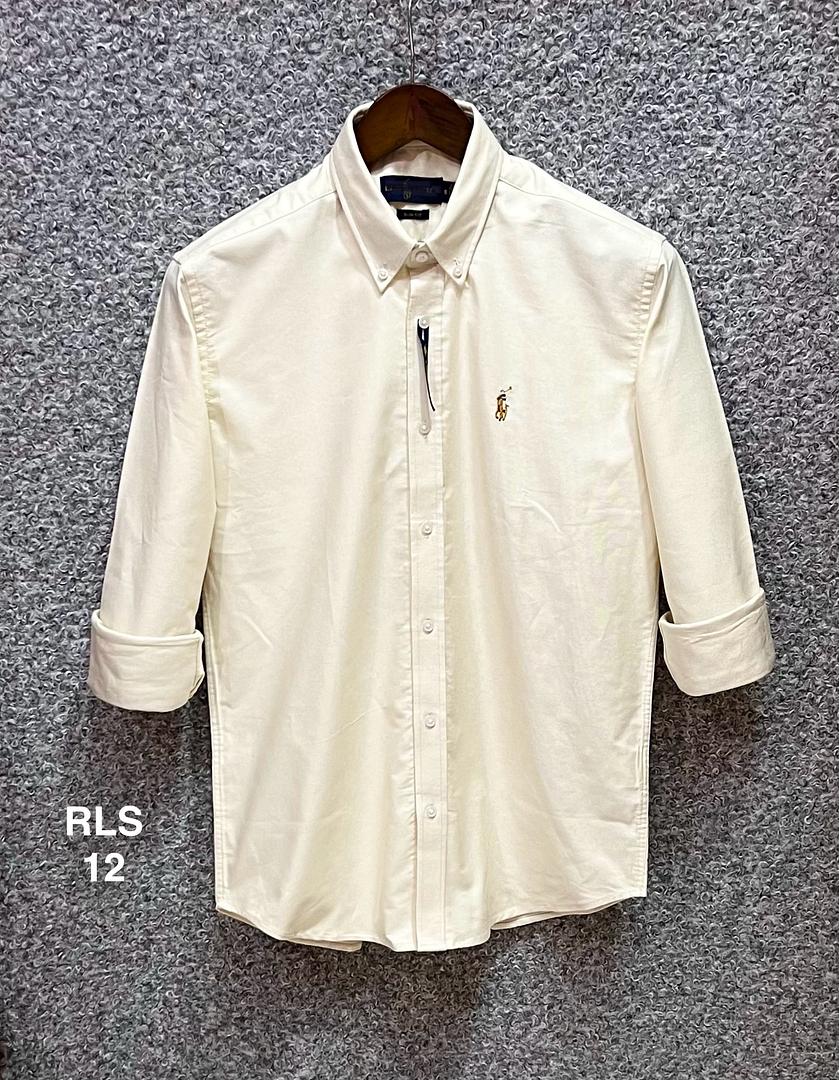 Picture of Ralph Lauren Oxford Solid Shirt 12 Off White