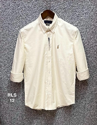 Picture of Ralph Lauren Oxford Solid Shirt 12 Off White