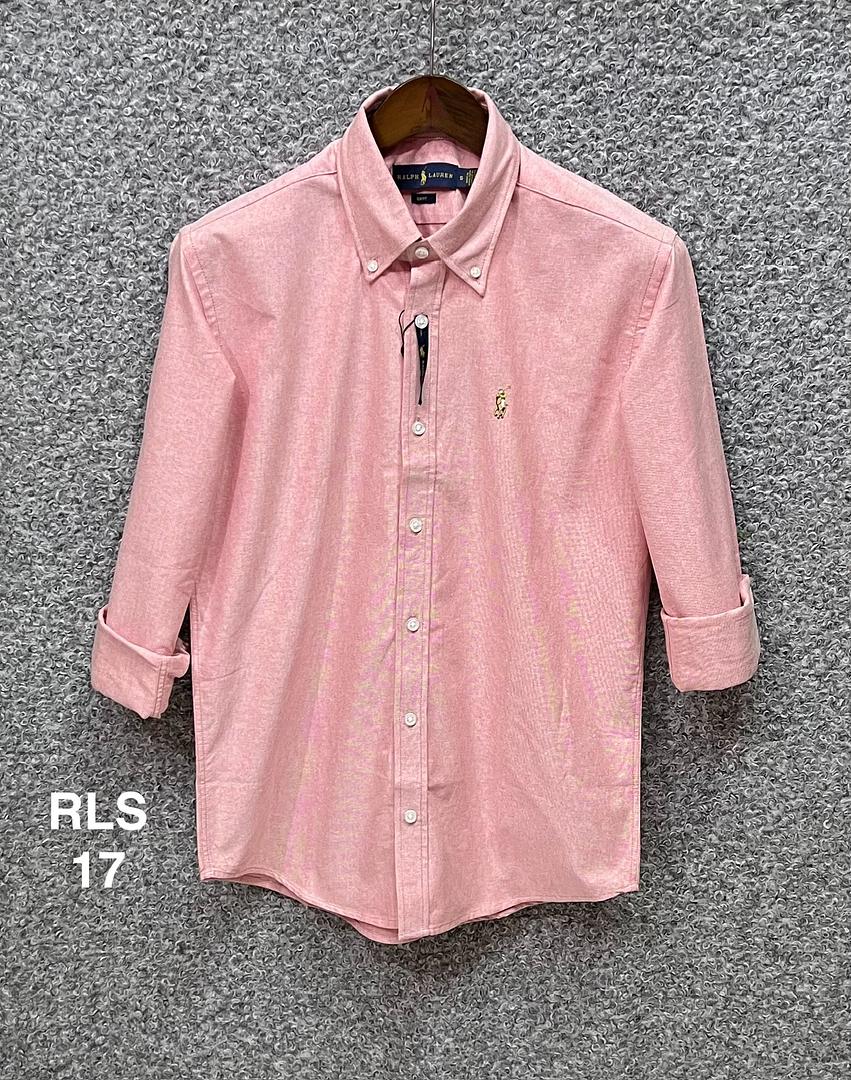 Picture of Ralph Lauren Oxford Solid Shirt 17 Pink 3