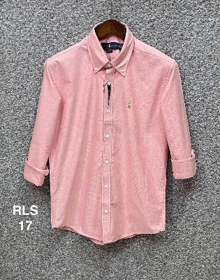 Picture of Ralph Lauren Oxford Solid Shirt 17 Pink 3