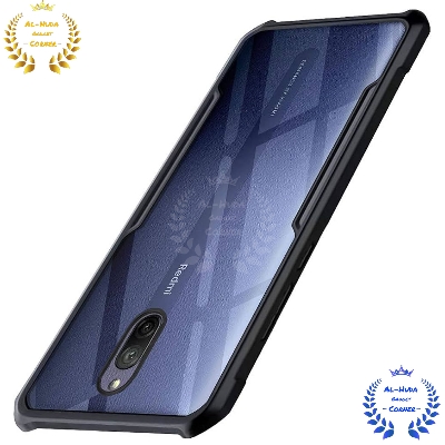 Picture of Shockproof & Transparent Crystal Clear Back Cover Case / Matte Protective Lens Flexible Back Cover for Mi Redmi 8A Dual | Slim Silicone Cover with Soft Lining Shockproof Full Body Bumper Case