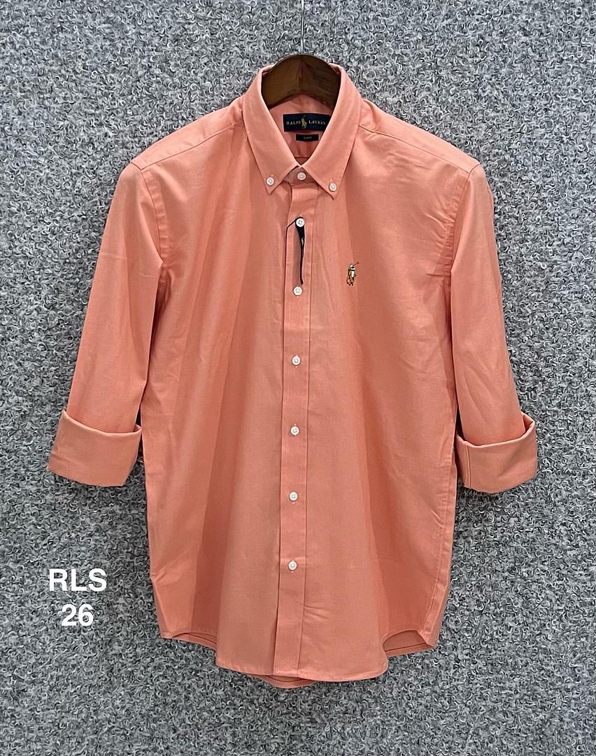 Picture of Ralph Lauren Oxford Solid Shirt 26 Orange 2