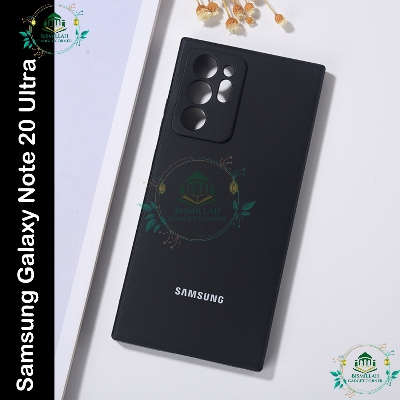 Picture of Premium Liquid Silicone Phone case for Samsung Galaxy Note 20 Ultra Liquid Silicon Mobile Back Case Soft Silicone Phone Cover - মোবাইল ফোন - Phoneo