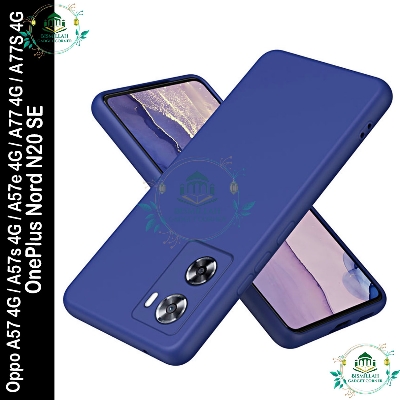 Picture of Premium Liquid Silicone Phone case for Oppo A57 4G / Oppo A57s 4G / Oppo A57e 4G / Oppo A77 4G / Oppo A77S 4G / OnePlus Nord N20 SE Liquid Silicon Mobile Back Case Soft Silicone Phone Cover