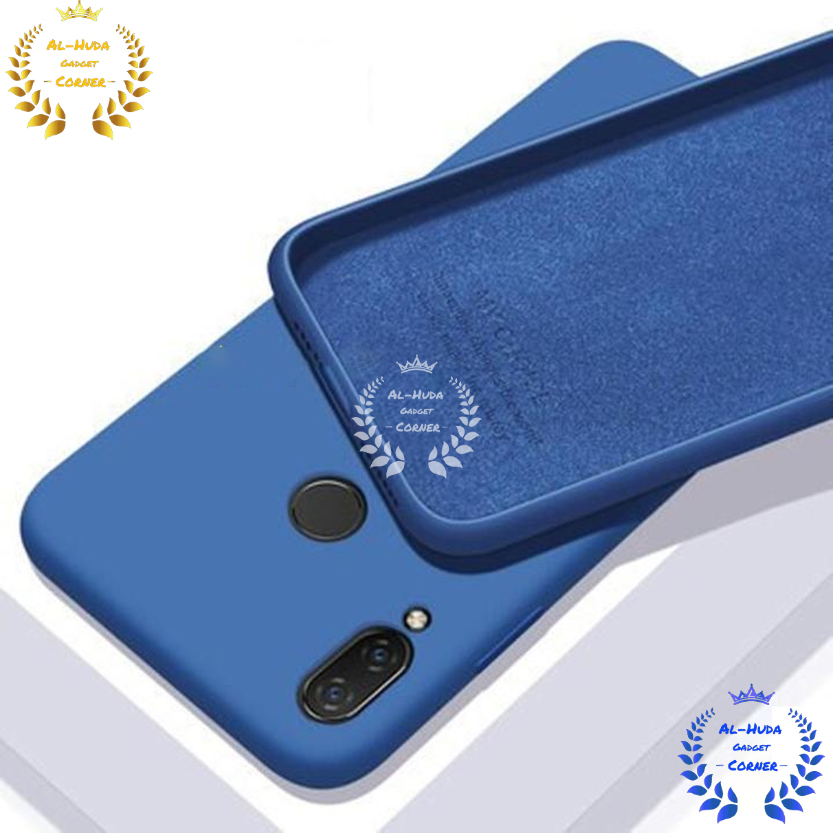 Picture of Shockproof & Transparent Crystal Clear Back Cover Case / Matte Protective Lens Flexible Back Cover for  VIVO Y11 / VIVO Y12 / VIVO Y15 / VIVO Y17 | Slim Silicone Cover with Soft Lining Shockproof Full Body Bumper Case