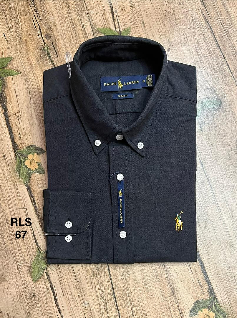 Picture of Ralph Lauren Oxford Solid Shirt 67 Deep Shurma