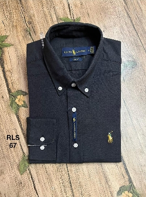 Picture of Ralph Lauren Oxford Solid Shirt 67 Deep Shurma